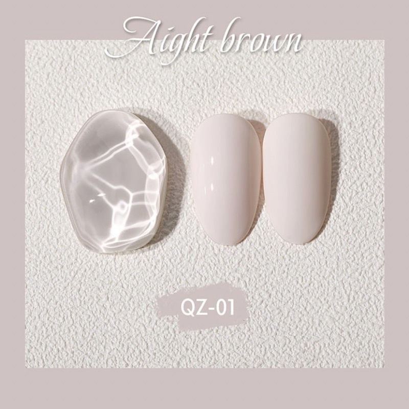 Sơn gel AS sơn móng tay gel màu nâu kem nâu trà sữa HOT HIT mã QZ