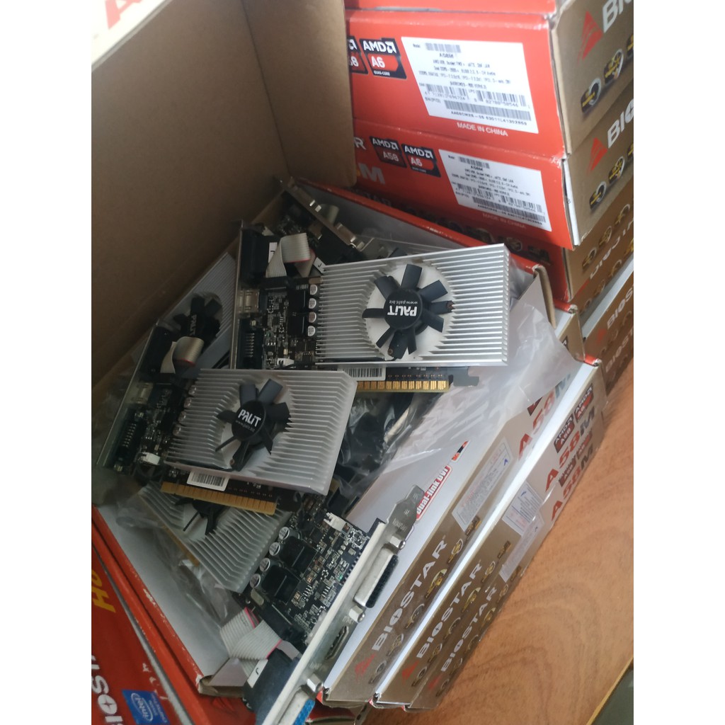 Card màn Hình Palit GT 730 1Gb DDR5 CHÍNH HÃNG ( bo lùn cho máy đồng bộ  , nâng cấp máy ) | BigBuy360 - bigbuy360.vn