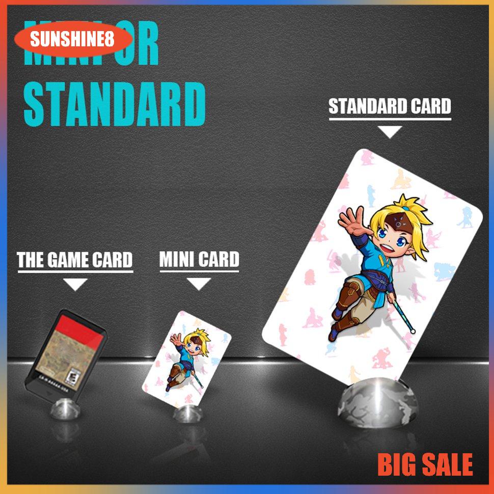 【SUN】25pcs Set PVC Card The Legends Of Breath Of The Wild WOLF LINK For Amiibo