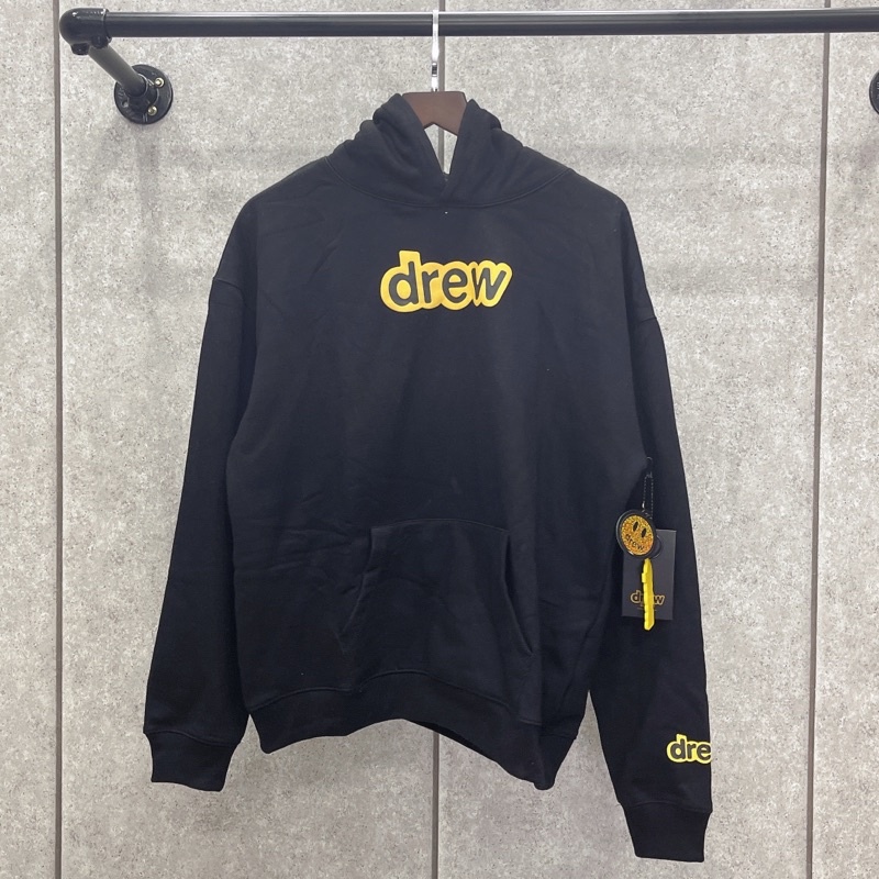⚡️[Hight Quality] - Áo hoodie Drew House Secret Logo Black cao cấp full tag túi, áo hoodie justin bieber