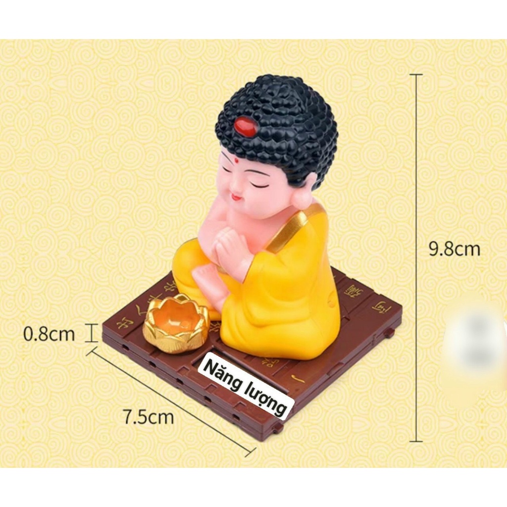 Tượng Phật Adida Đầu Gật Gù Adida