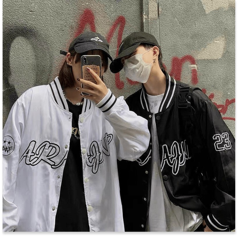 Áo Khoác Dù BomBer Nam Nữ Unisex In Chữ Nỗi 28 ARP CAO CẤP SUPER FASHION