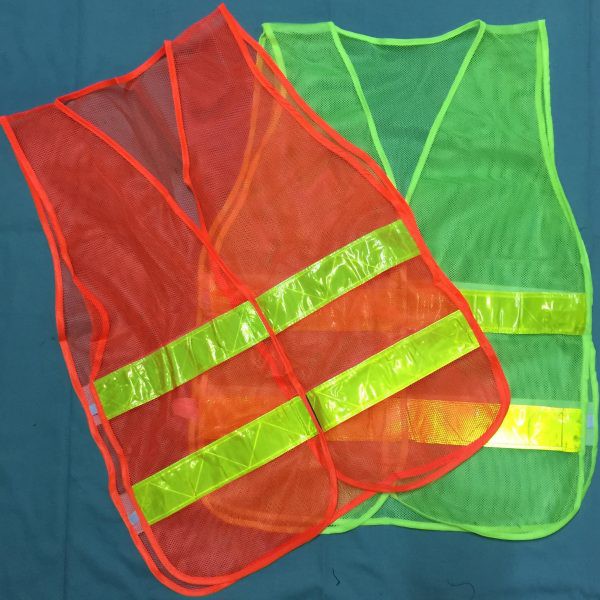 {RẺ VÔ ĐỊCH} Áo lưới phản quang bảo hộ thun 2 bên | 2 dải phản quang lớn