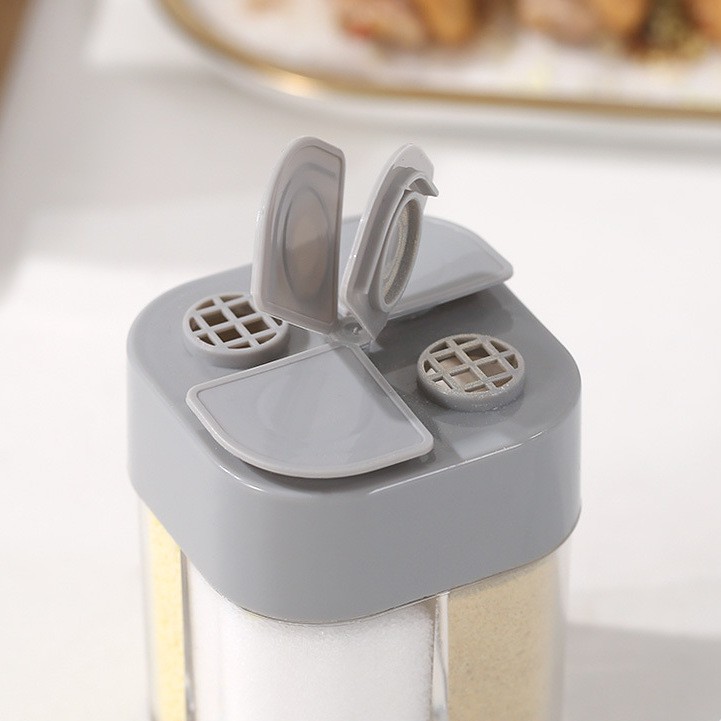 Hũ đựng gia vị, lọ đựng muối, đựng đường 4 ngăn tiện lợi thông minh | BigBuy360 - bigbuy360.vn