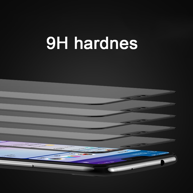 Realme 5i 5s 3i Tempered Glass Realme 5 3 2 X2 Pro C2 C1 U1 Full Glue Screen Protector Glass Film