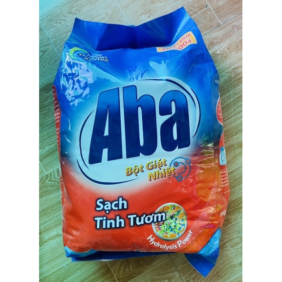 Bột giặt nhiệt Aba - 4.3kg 800gr trắng sáng tinh tươm quần áo