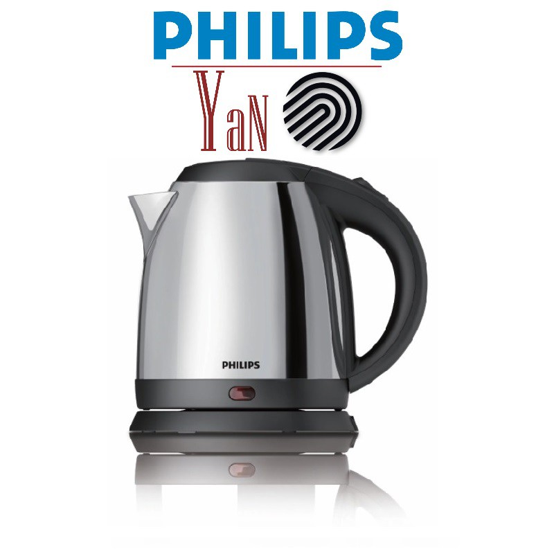 Ấm đun siêu tốc vỏ inox Philips HD9303 1.2L 1800W- Hàng chính hãng