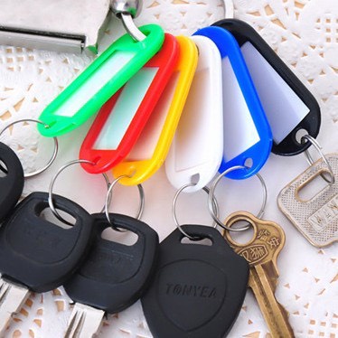 Thẻ Ghi Nhớ Nhãn Tag Đánh Dấu Gắn Móc Chìa Khóa , Hành Lí Vali Nhỏ Gọn Tiện Lợi