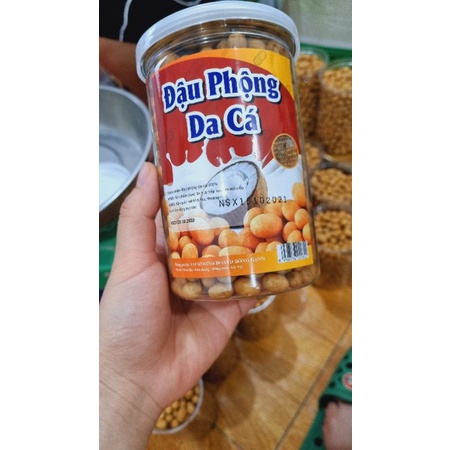 Túi 500g đậu phộng da cá loại ngon