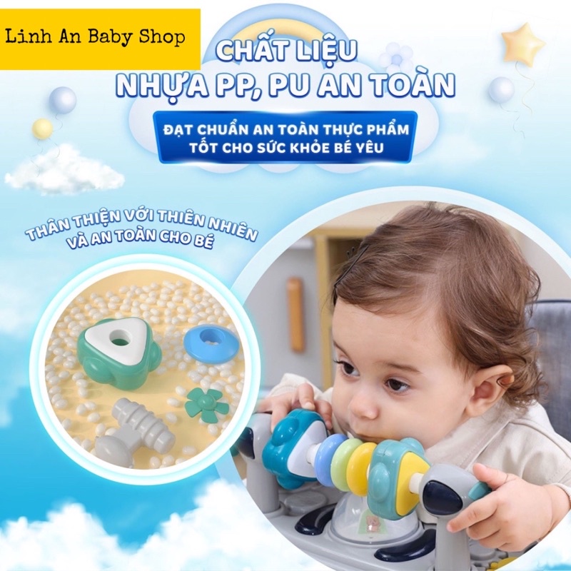 XE TẬP ĐI CHỮ U BABY WALKER 3IN1  CHO BÉ YÊU