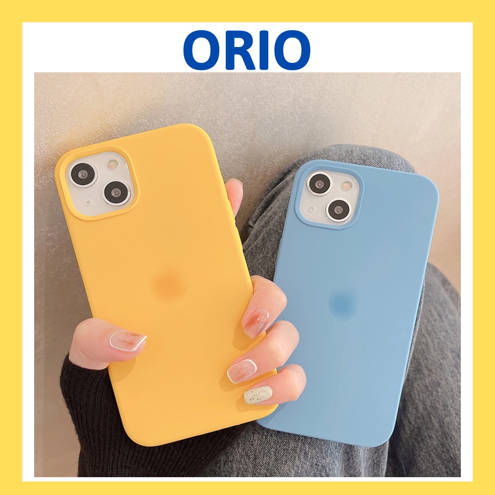 Ốp iphone chống bẩn Logo táo lót nỉ chống va đập 5/5s/6/6s/7/7plus/8/8plus/plus/x/xr/xs/11/12/13/pro/max/promax - ORIO