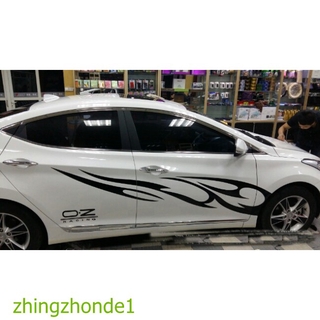 Decal Dán Trang Trí Hình Ngọn Lửa 3d Cho Xe Hơi