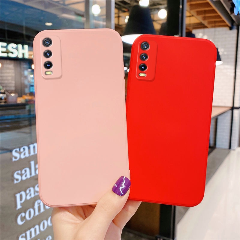 Ốp Điện Thoại TPU Silicon Mềm Màu Macaron Cho Vivo 2026 Y20 2021 Y12A Y20T Y20S G Y12S 2021 Y20i Y20A