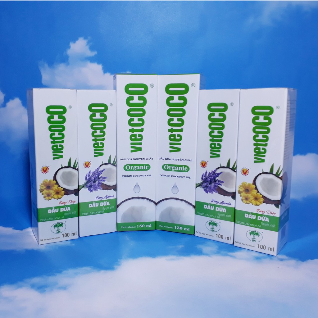Dầu Dừa Organic 100% Nguyên Chất Ép Lạnh Vietcoco Dưỡng Tóc Óng Mượt, Dưỡng Da Trắng Sáng Better Life | BigBuy360 - bigbuy360.vn