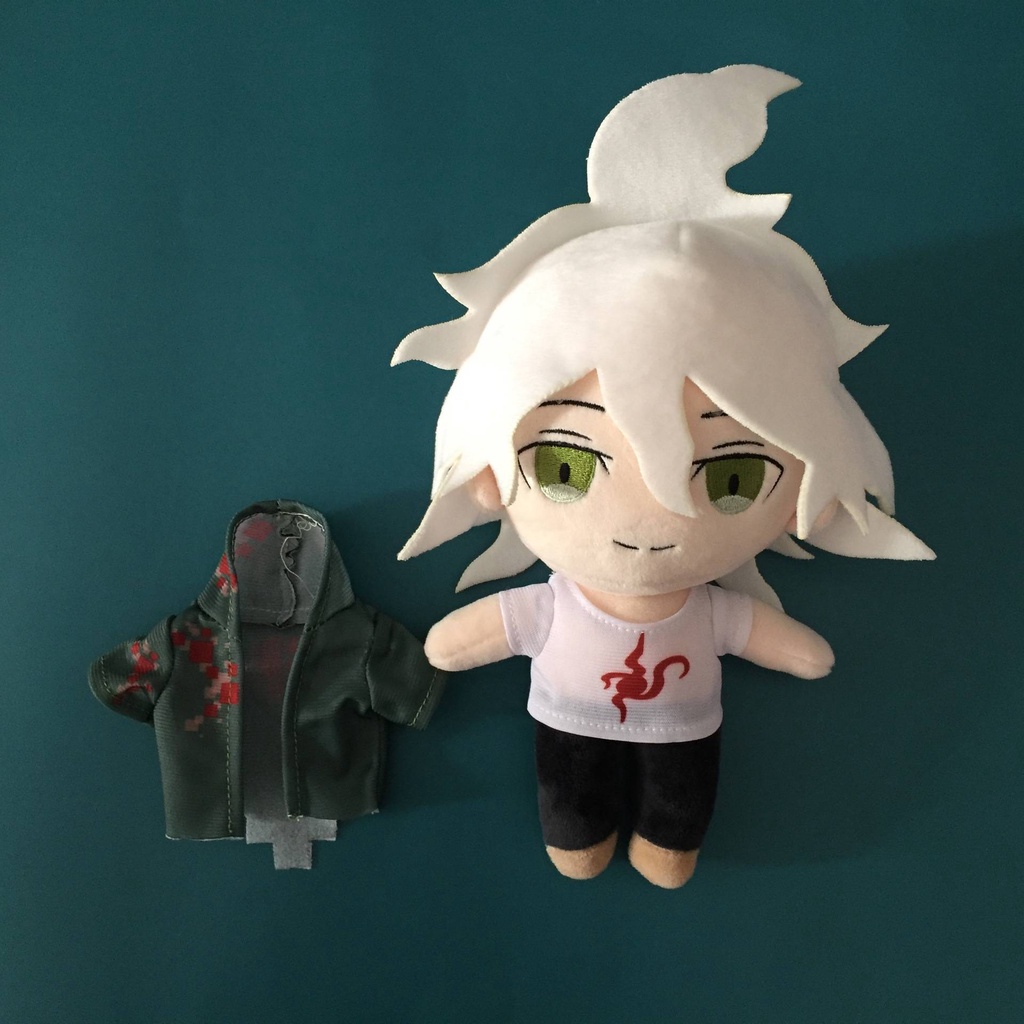 Búp bê nhồi bông hình nhân vật Ouma Kokichi Nagito Komaeda 20cm dễ thương