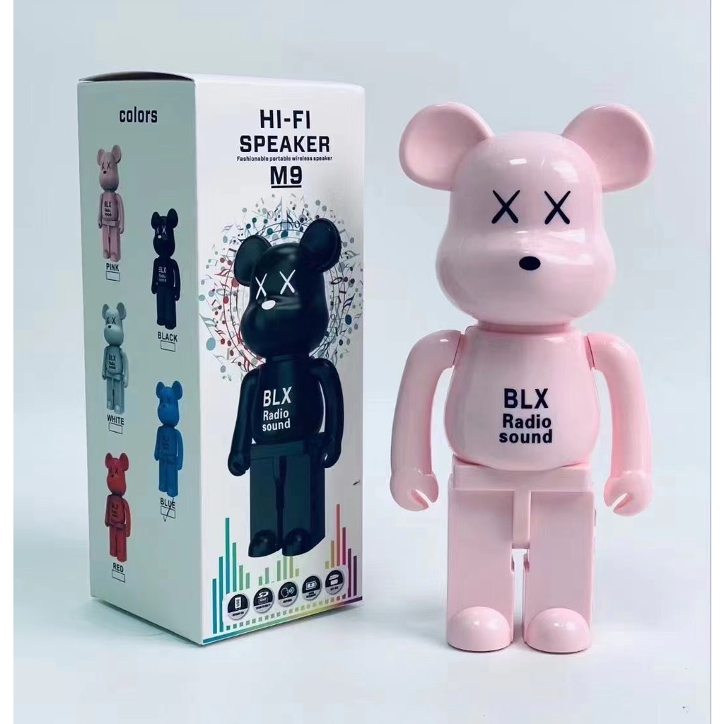 Loa Bluetooth B5+ Hình Gấu Bearbrick Kaws B5 Plus, Âm Thanh Sống Động, Nghe Nhạc Cực Hay Bảo Hành 12 Tháng