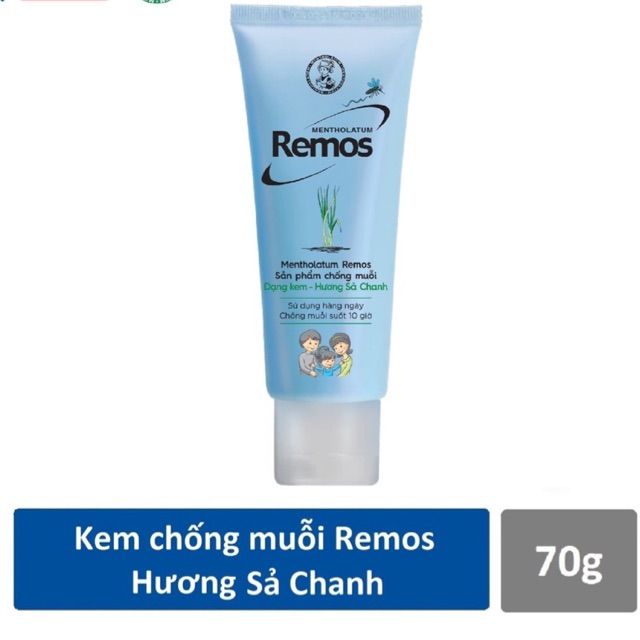 Kem Chống Muỗi Remos 70g