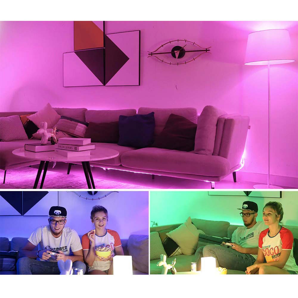 Đèn LED dây Yeelight Strip Pro /1S Kit 2m, Hỗ trợ HomeKit, Google, Alexa, Mi Home, kết nối app thông minh, 16 triệu màu