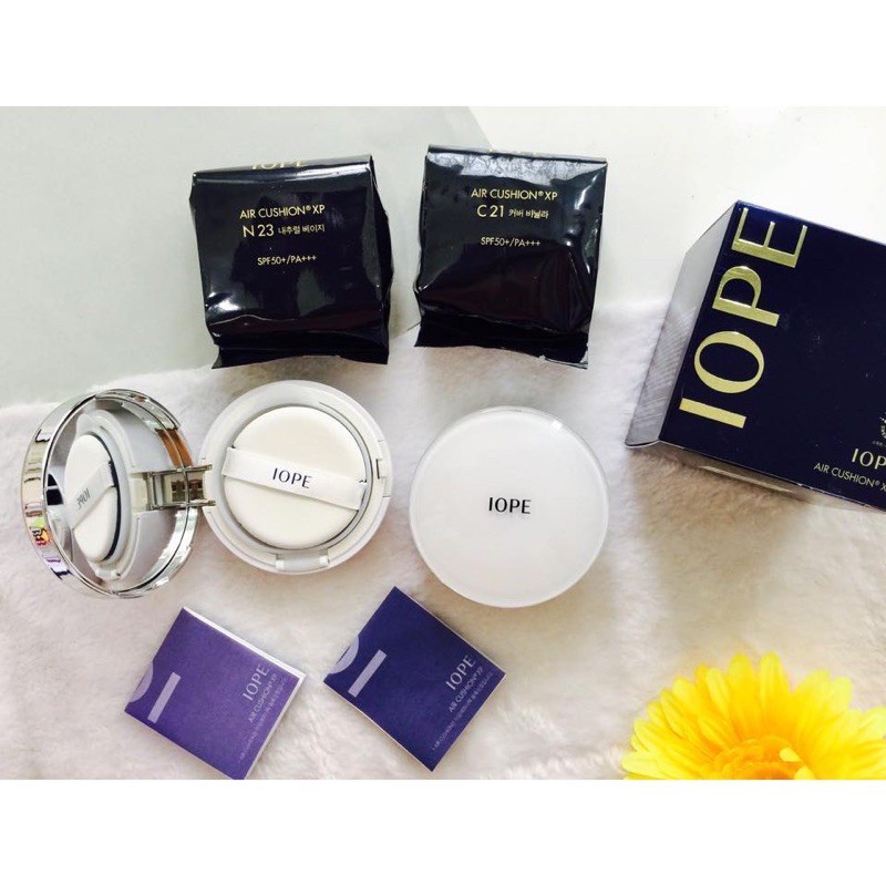 Phấn nước IOP Hàn Quốc [ TẶNG KÈM LÕI ] Độ Che Phủ Cao