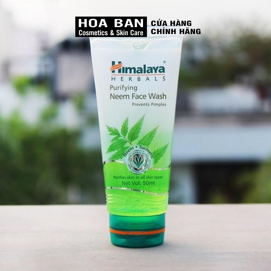 Sữa rửa mặt giảm mụn sạch da Himalaya Purifying Neem Face Wash 150ml - HM02