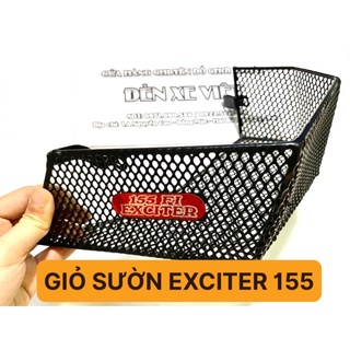 GIỎ SƯỜN GIỎ HÔNG XE EXCITER 155 cc - CỰC KỲ TIỆN LỢI - ĐÈN XE VIỆT