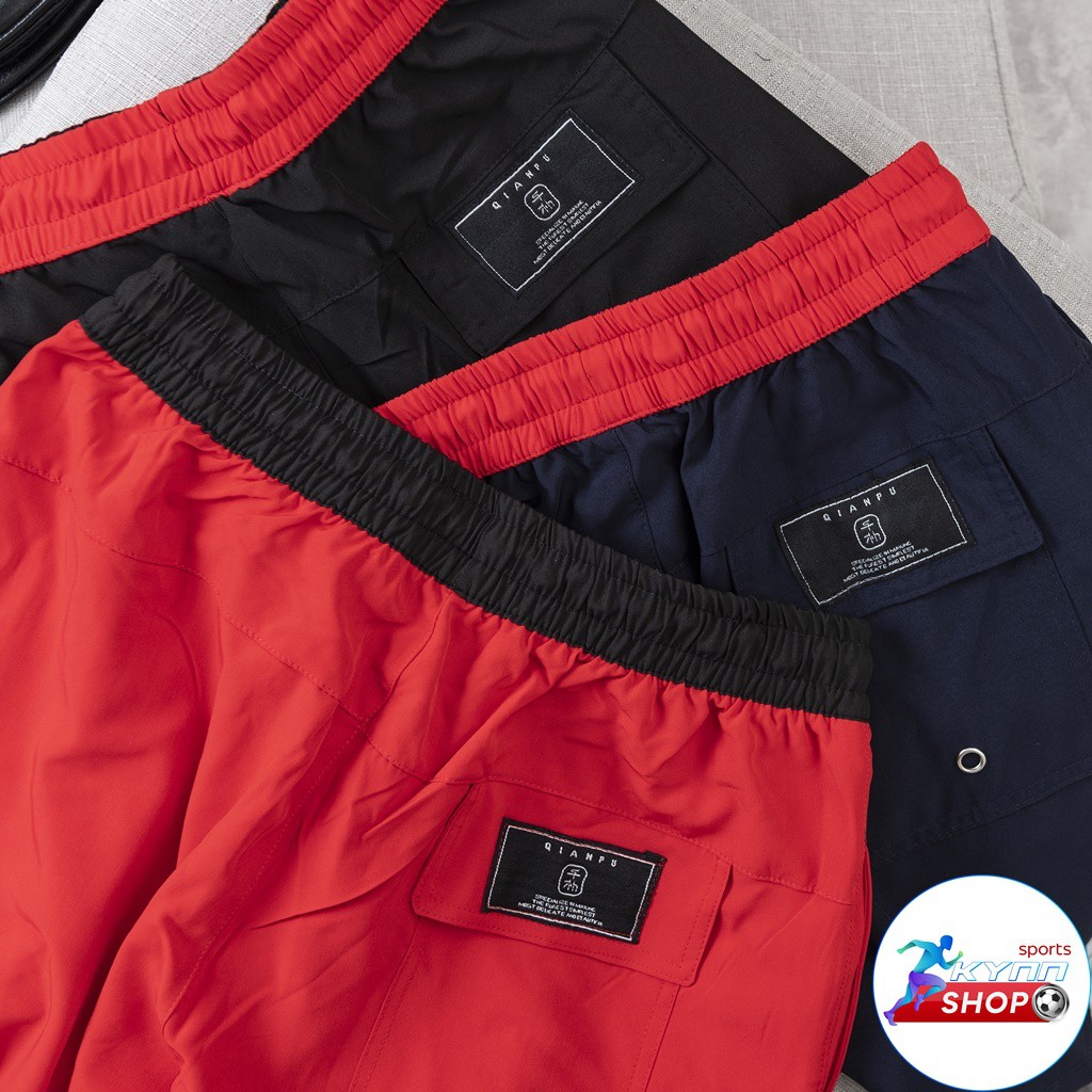 Quần đùi nam thời trang KQ18 chất liệu vải gió cao cấp phom 40-80kg kynn shop | BigBuy360 - bigbuy360.vn