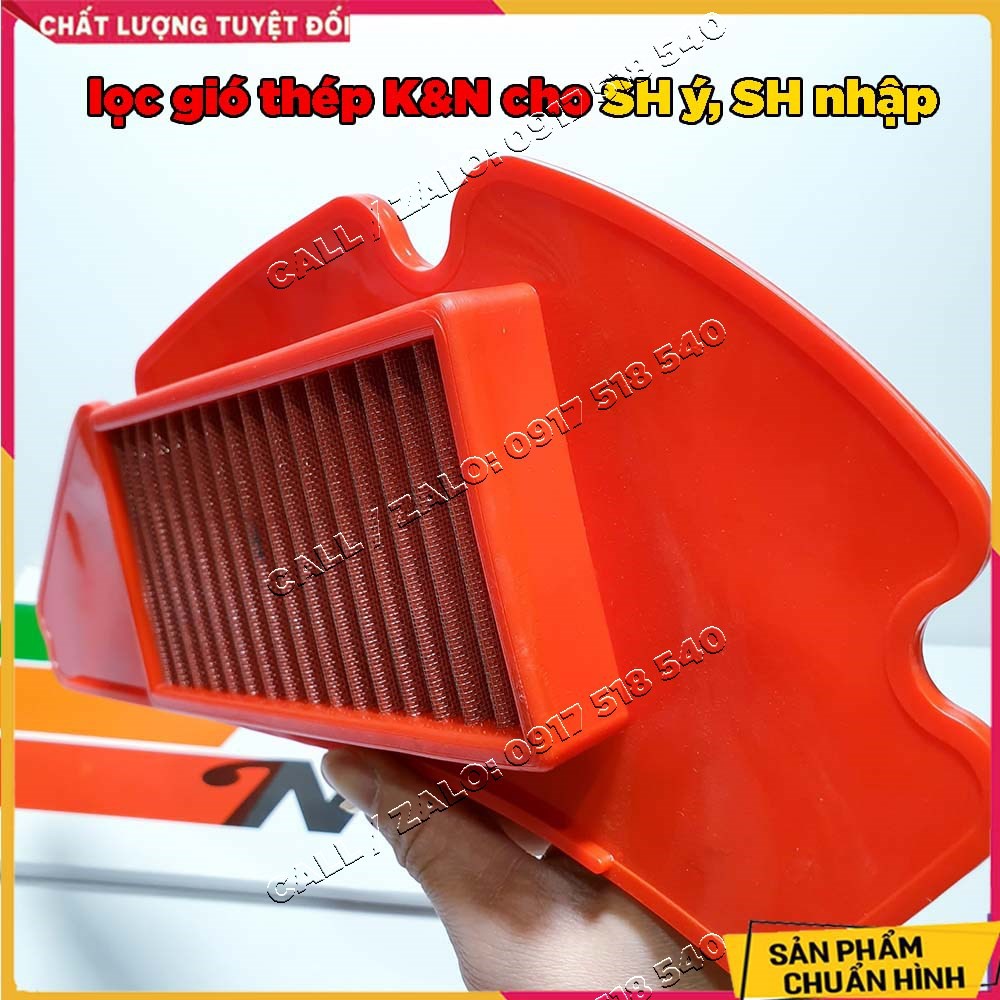 LỌC GIÓ SH Ý LƯỚI THÉP GẮN SH Ý / Dylan / @ / Ps