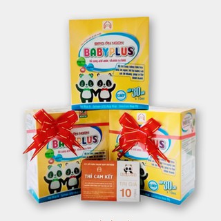 Siro ăn ngon babyplus giups bé hết biếng ăn, hết táo bón