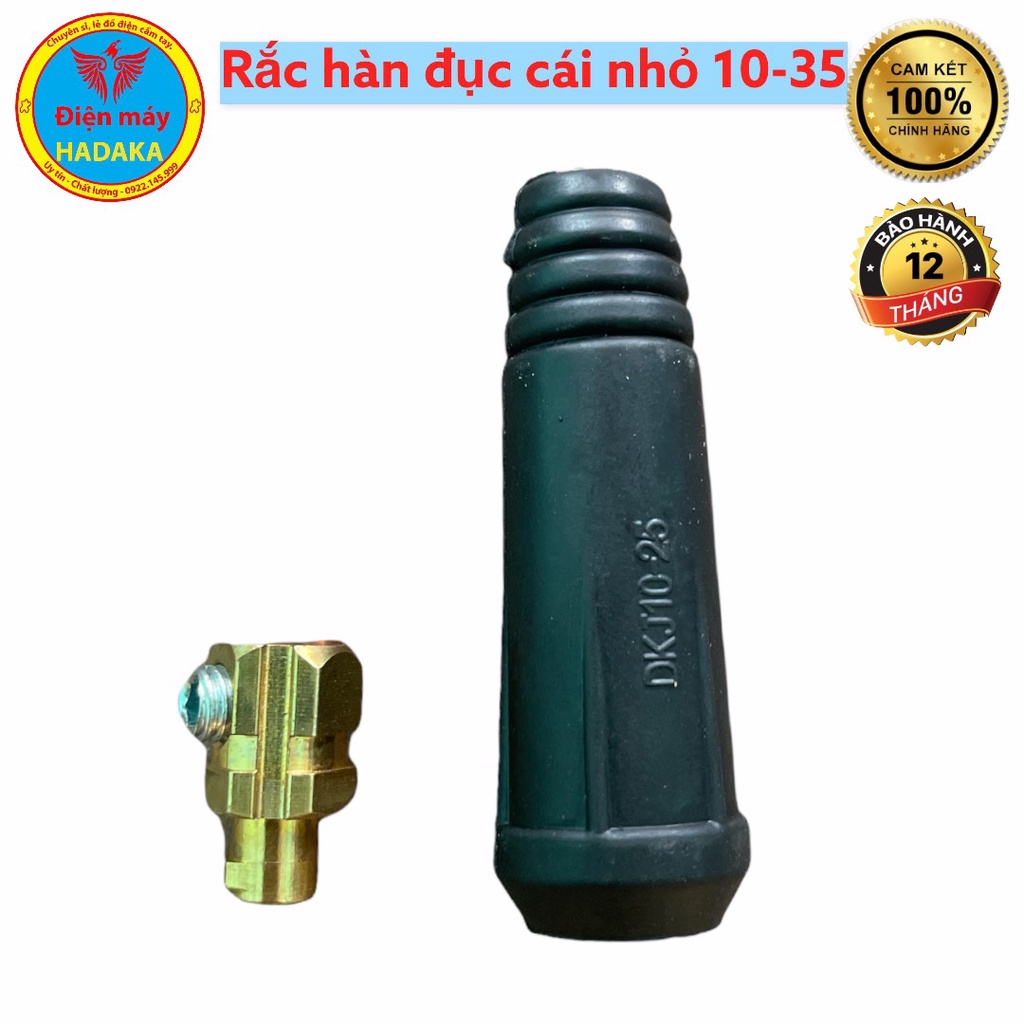 Rắc nối nhanh , rắc  Đực Rắc cái máy hàn DKJ 10-25mm