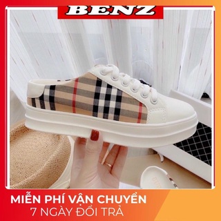 Sục thể thao bbr sục thể thao kẻ sọc sục thể thao độn đế 5cm , giày đạp gót ,