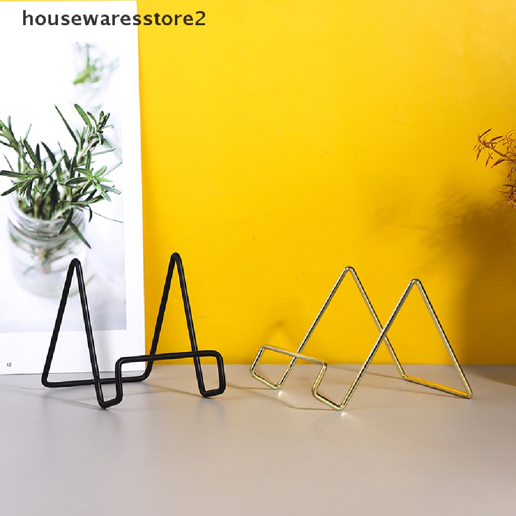 [housewaresstore2] Giá Đỡ Trưng Bày Đĩa CD LP Vinyl EP Màu Vàng Đen Để Bàn Trưng Bày