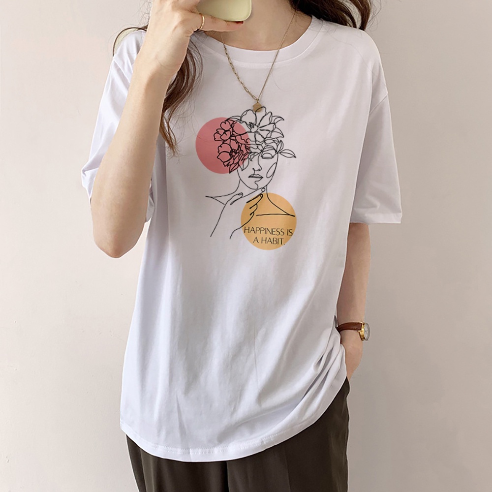 Áo thun nữ tay ngắn cotton Happy COYO CT016