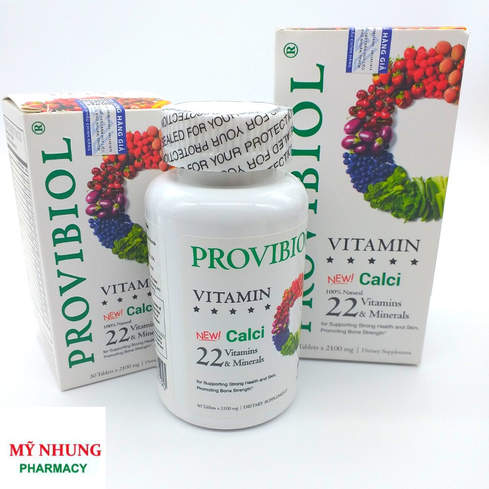 Viên uống provibiol vitamin Bổ sung vitamin và khoáng chất hàng ngày cho bạn.