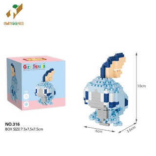Bộ Đồ Chơi Lắp Ráp Lego pokemon Starter Gen 8