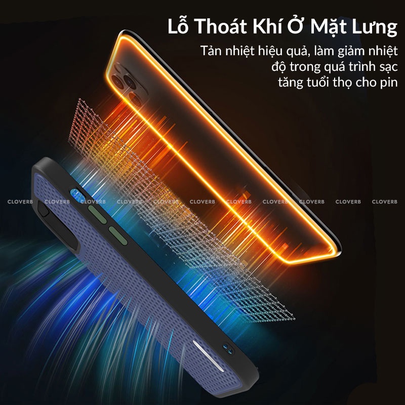 Ốp Lưng Likgus Cooling Dành Cho Game Thủ Tản Nhệt Nhanh Không Nóng Máy Chống Sốc Bảo Vệ Camera Cho iP 13 14 Pro Max