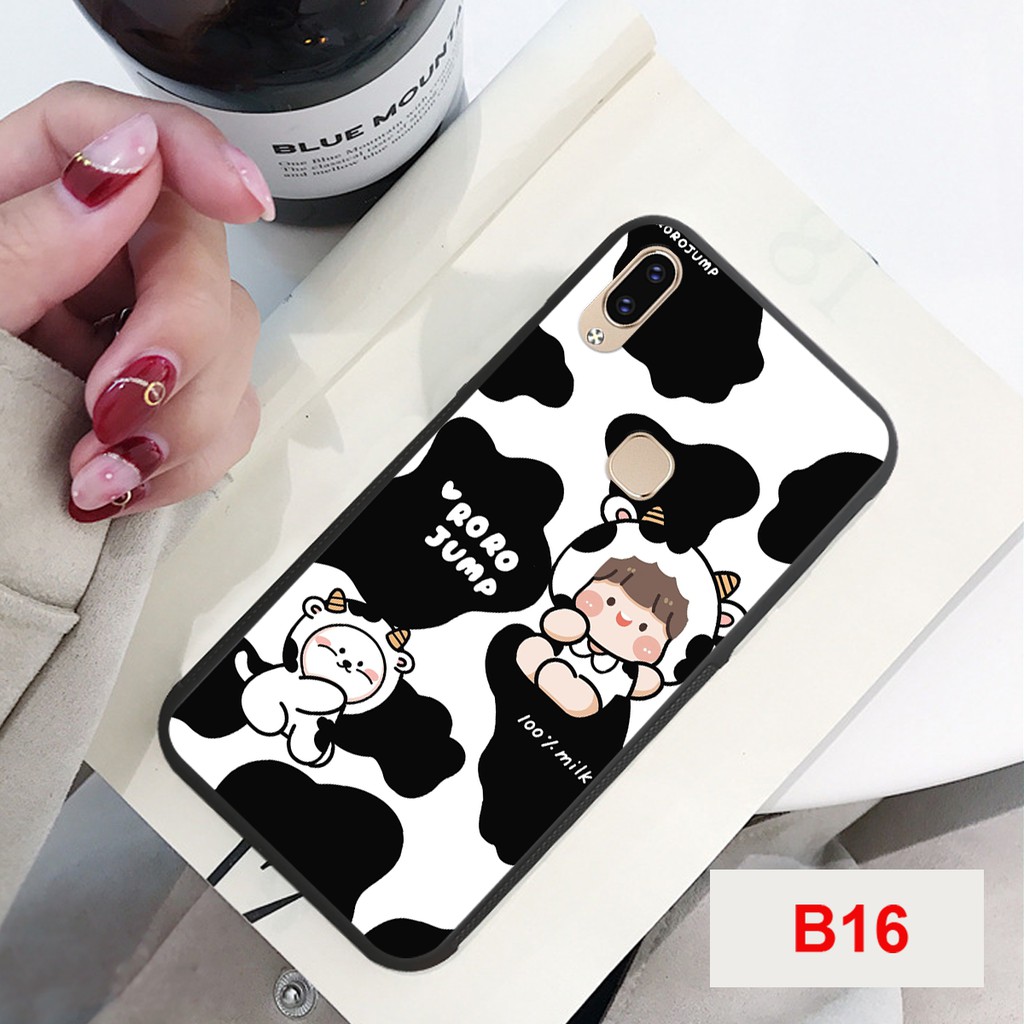 ỐP LƯNG ĐIỆN THOẠI VIVO Y91 -VIVO Y95 BÒ SỮA TREND MẪU CỰC HOT