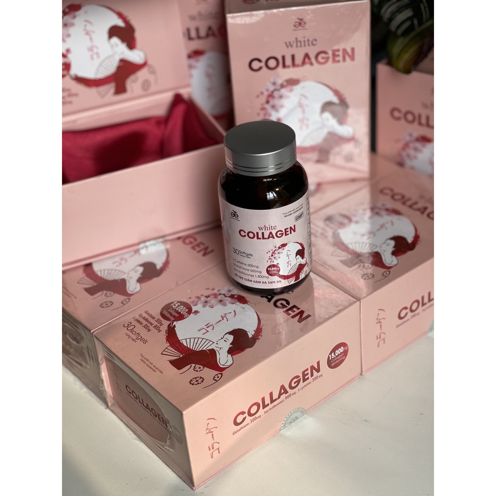 Viên uống trắng da Glutathione - Viên uống đẹp da, căng mịn da hãng White Collagen | BigBuy360 - bigbuy360.vn