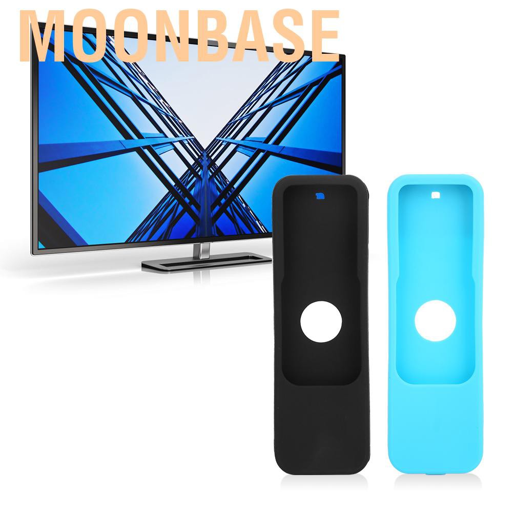 Set 2 Ốp Silicon Bảo Vệ Điều Khiển Từ Xa Chống Bụi Chống Trầy Cho Tv 4k Siri 4th 5th