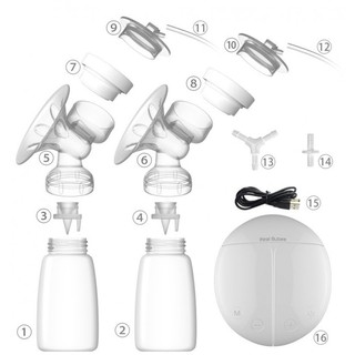 MÁY HÚT SỮA ĐIỆN ĐÔI REAL BUBEE CAO CẤP