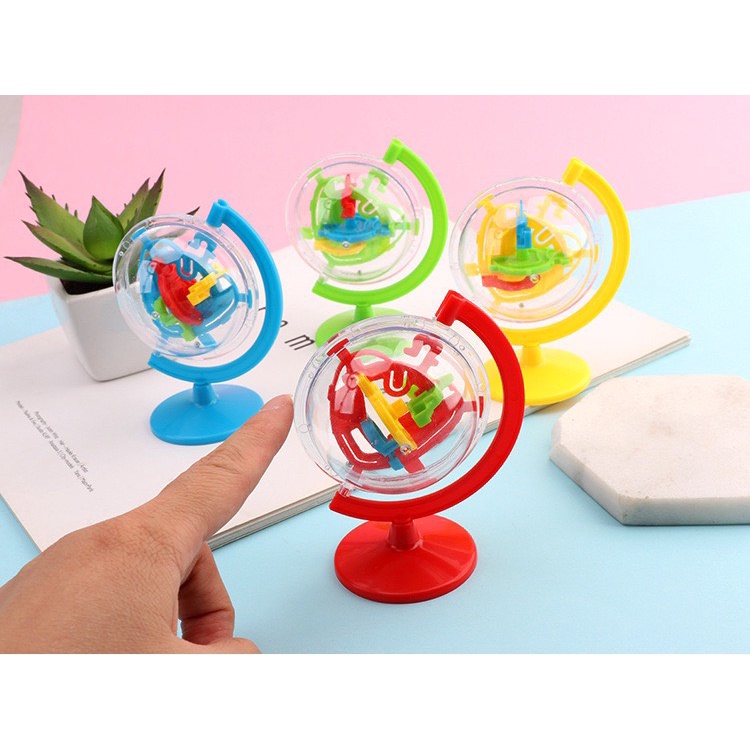 Đồ chơi elip mê cung 3D kích thích trí não cho bé