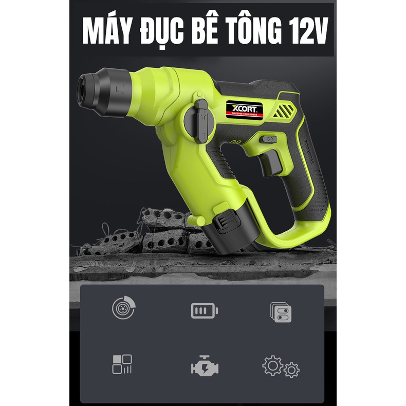 Máy khoan cầm tay Máy khoan dùng pin 12V Chính Hãng