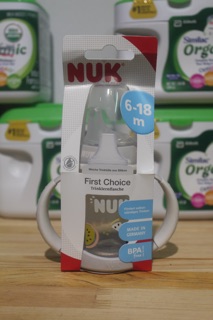 Bình tập uống nuk 6-18m