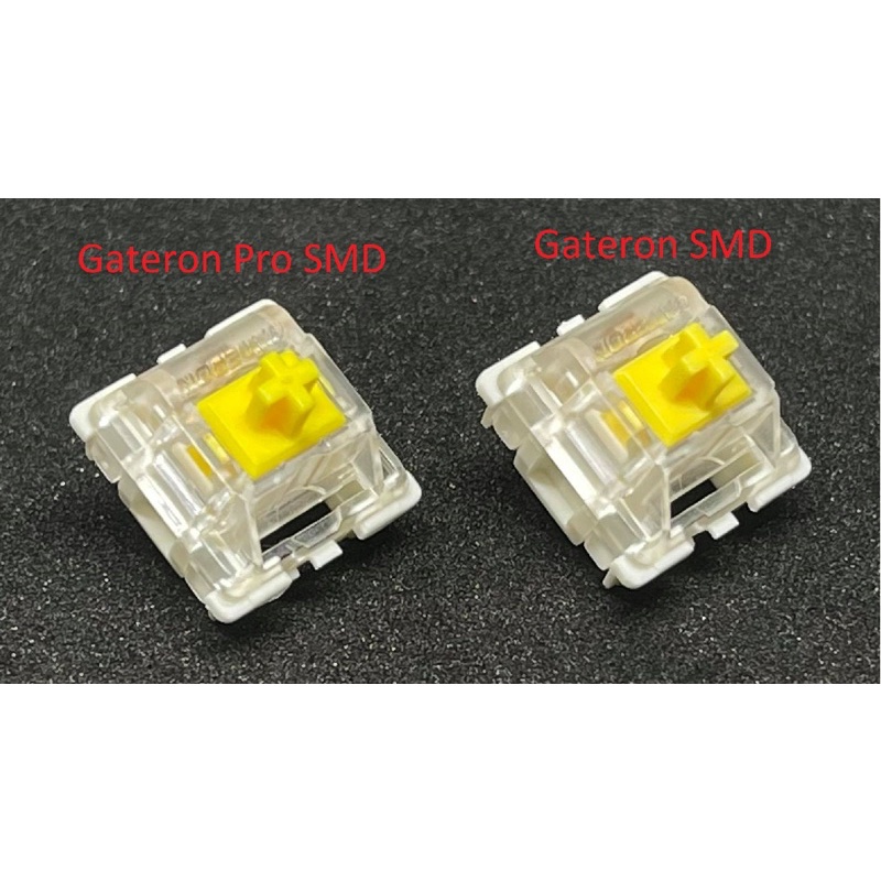 Công tắc phím cơ - Switch Gateron Yellow Pro 50g - Hàng NK Chính Hãng