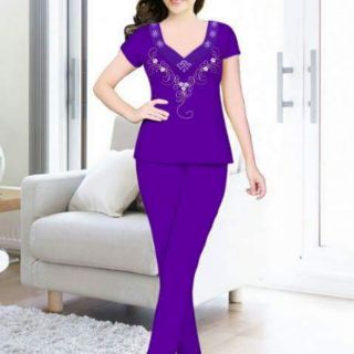 Đồ bộ thun lazon họa tiết vẽ in