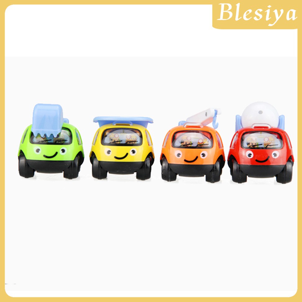 (Hàng Mới Về) Bộ Đồ Chơi Xe Chạy Bằng Dây Cót Cho Trẻ Em