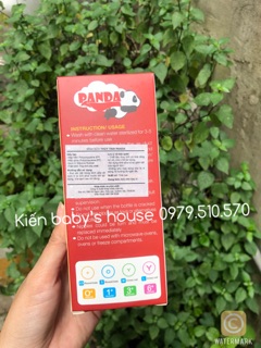Bình sữa thủy tinh Panda Thái Lan 120ml
