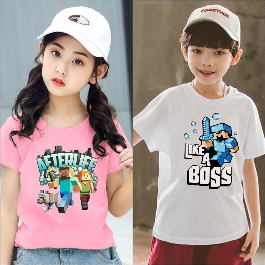 Áo minecraft Lego trò chơi ghép hình giúp bé cực thông minh