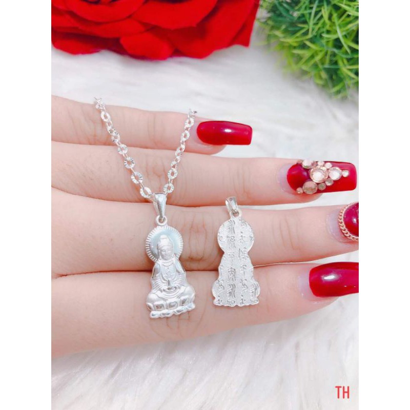 MẶT PHẬT BÀ QUAN ÂM BỒ TÁT BẠC TA KHẮC CHÚ KINH TÂM TRỪ TÀ AN YÊN