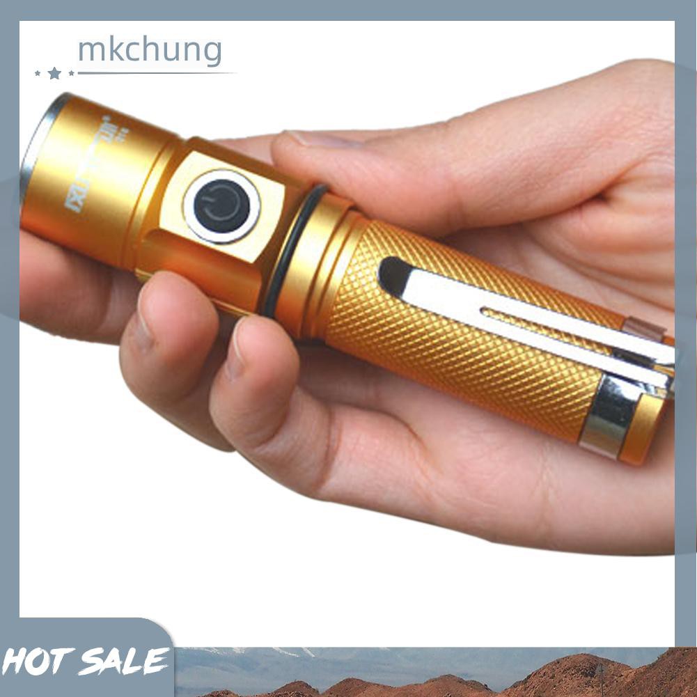 Đèn pin CREE XPE Q5 3 chế độ có vỏ nhôm chất lượng cao tiện lợi