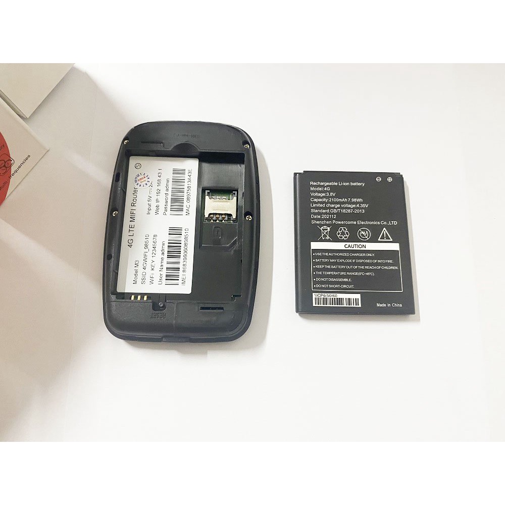 Cục Pin Của Bộ Phát Wifi Mới Mf925 Pin Cực Tốt Sài Liên Tục Tới 8h Không Lo Chai Pin